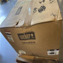 DALLAS LOCATION - Weber Genesis E-435 4-Burner Natural Gas Grill in Black with Side Burner