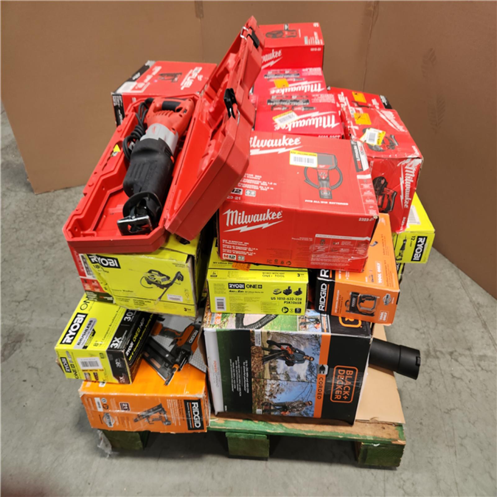 CALIFORNIA AS -IS  TOOL PALLET