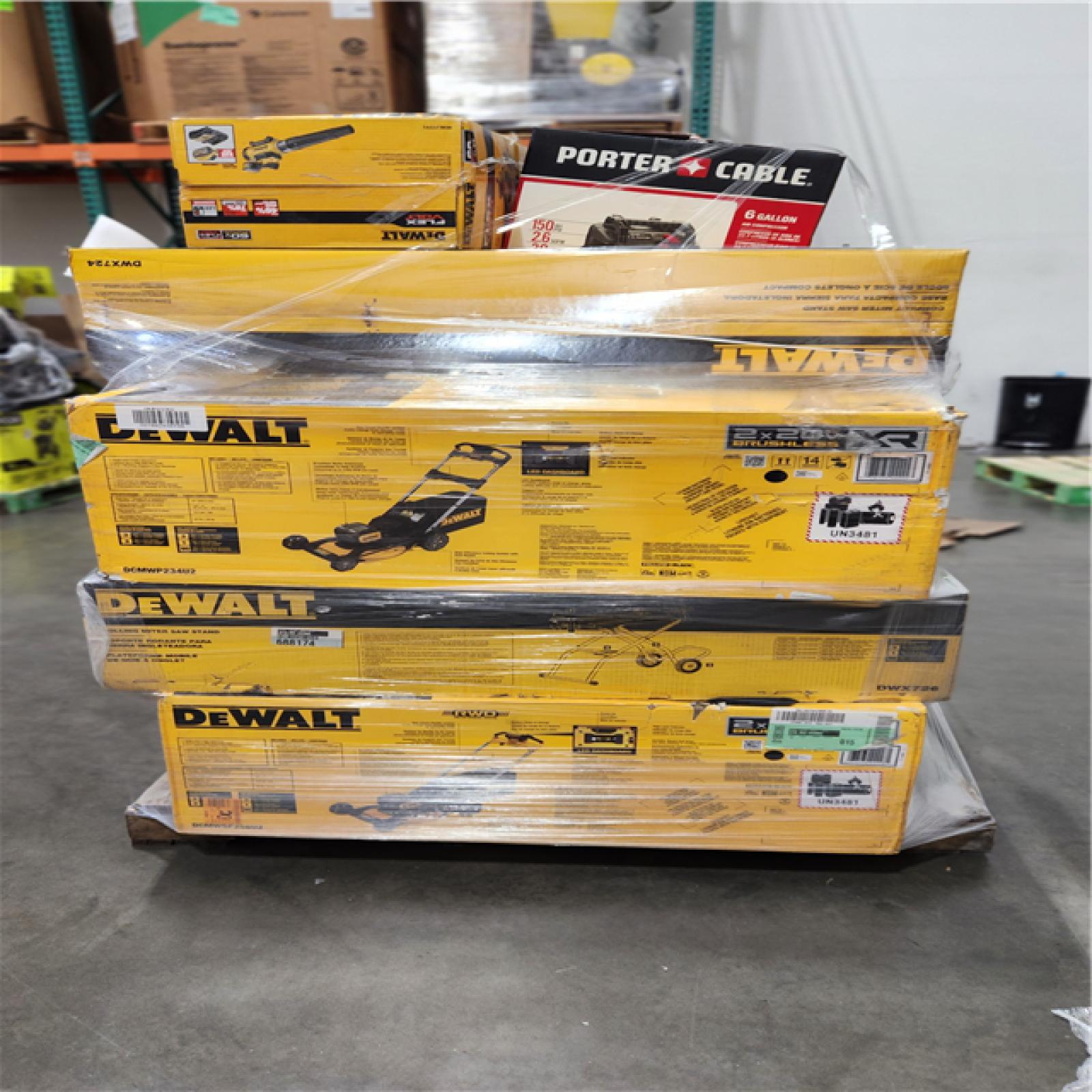 Dallas Location - As-Is DEWALT Tool Pallet