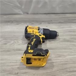AS-IS DEWALT 20V Compact Cordless 1/2 in. Hammer Drill and 20V MAX POWERSTACK Battery Starter Kit