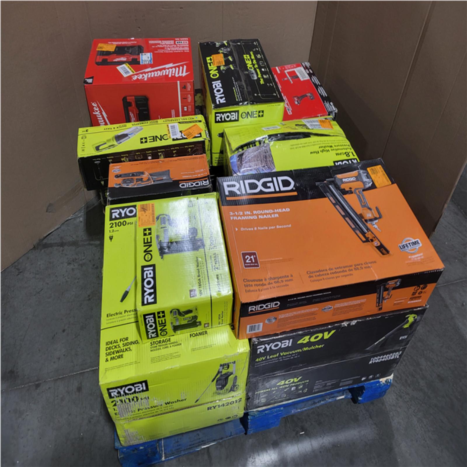 CALIFORNIA AS-IS TOOL PALLET