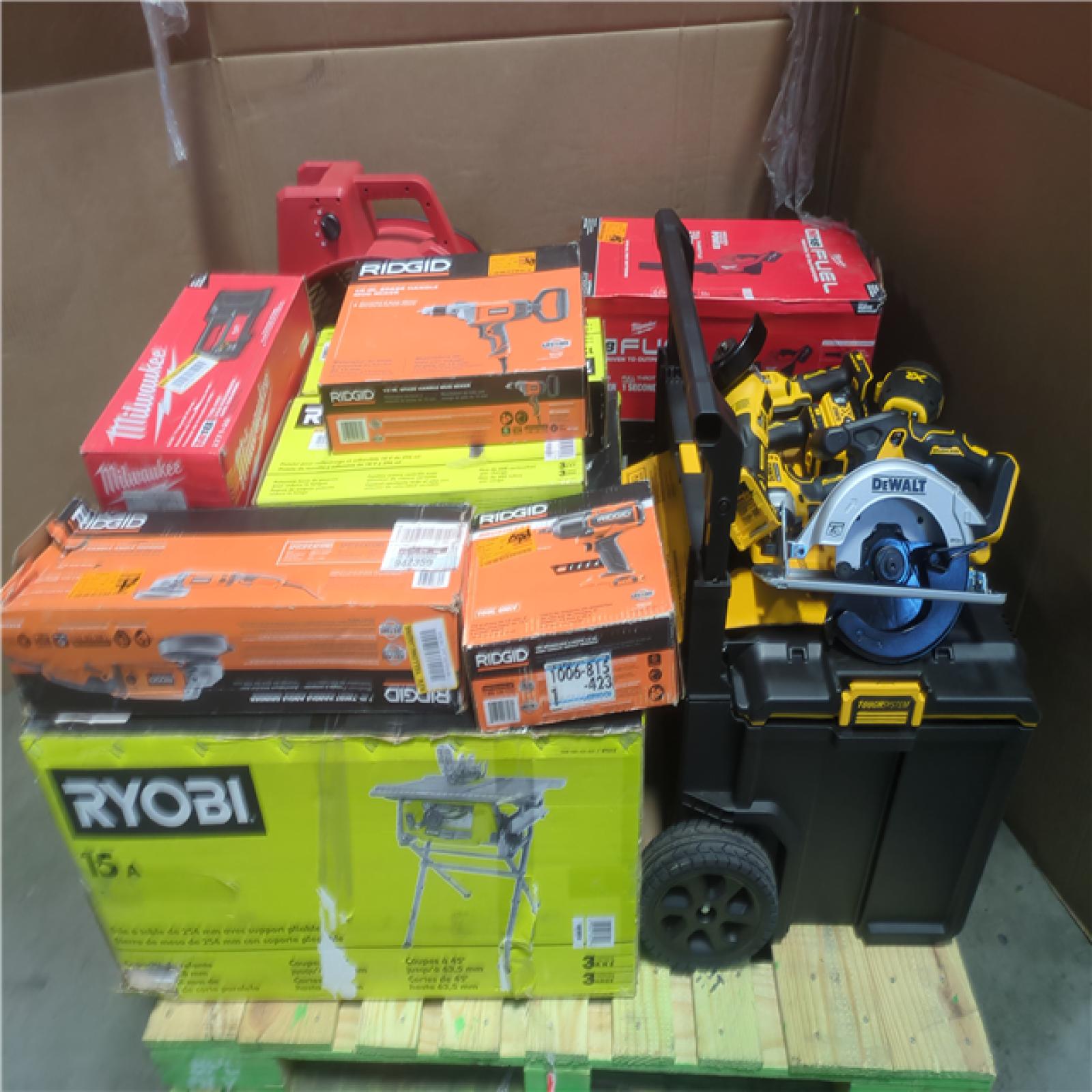 CALIFORNIA AS-IS TOOL PALLET