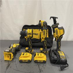 AS-IS- DeWalt 20V MAX ATOMIC Cordless Brushless 4-Tool Combo Kit