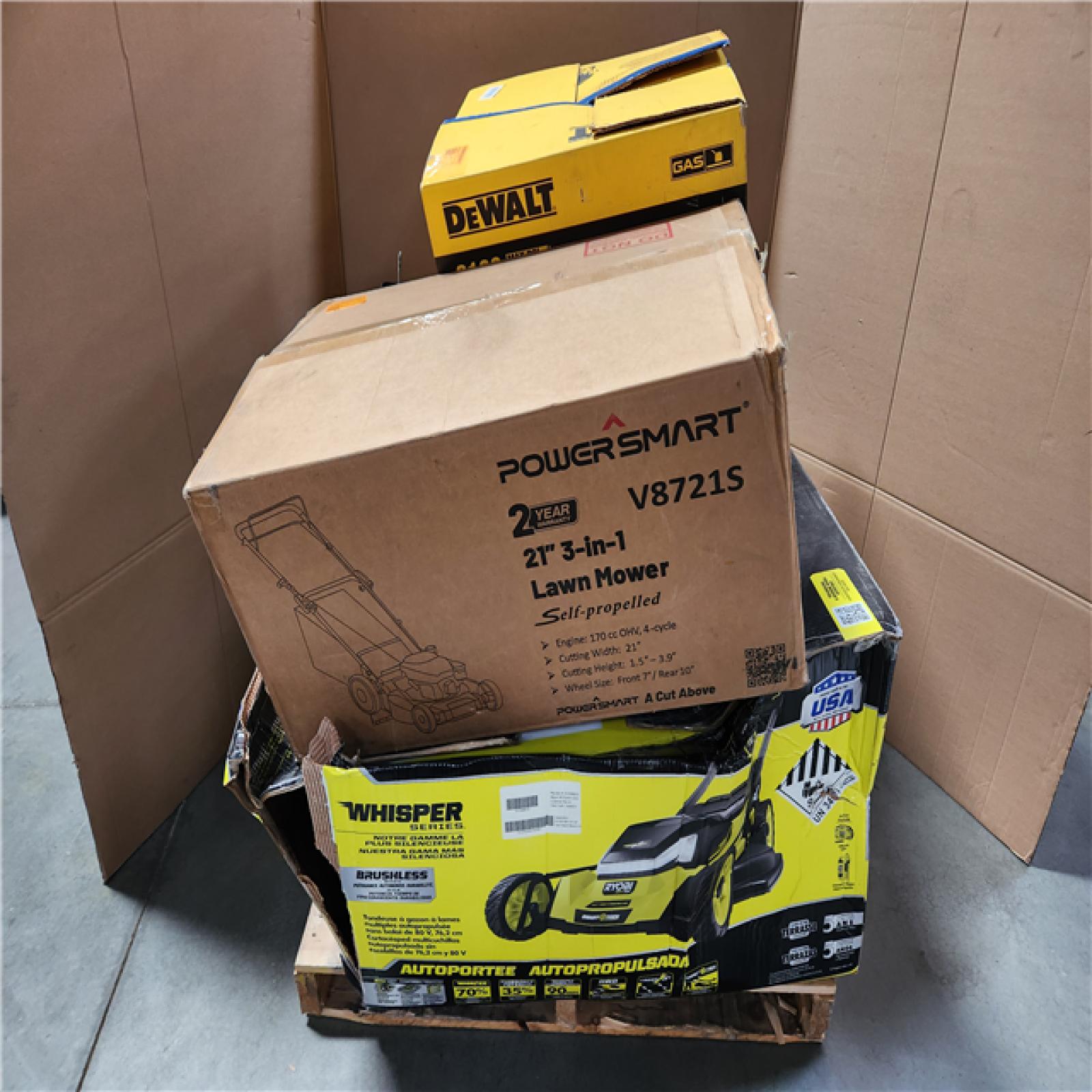 CALIFORNIA AS-IS OUTDOOR POWER EQUIPMENT