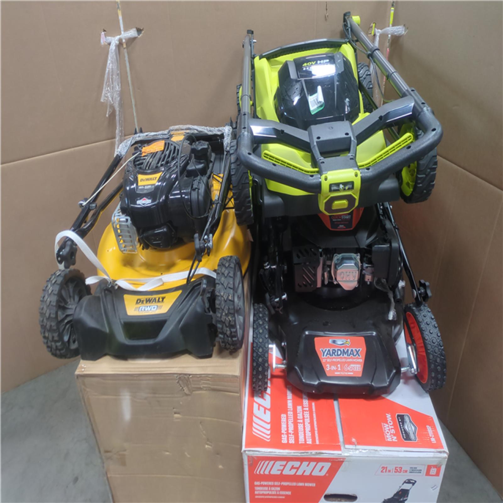CALIFORNIA AS-IS OUTDOOR POWER EQUIPMENT