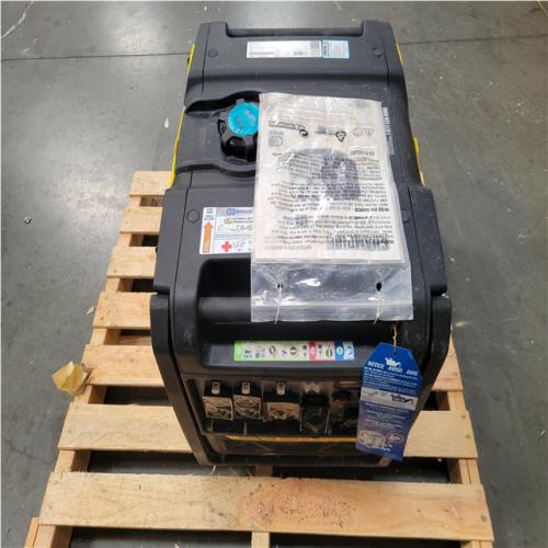 CALIFORNIA AS-IS CHAMPION 6 500/5 250-WATT RECOIL START  GAS PROPANE DUAL FUEL INVERTER PORTABLE GENERATOR