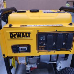 CALIFORNIA AS-IS DEWALT 4000 WATT GENERATOR