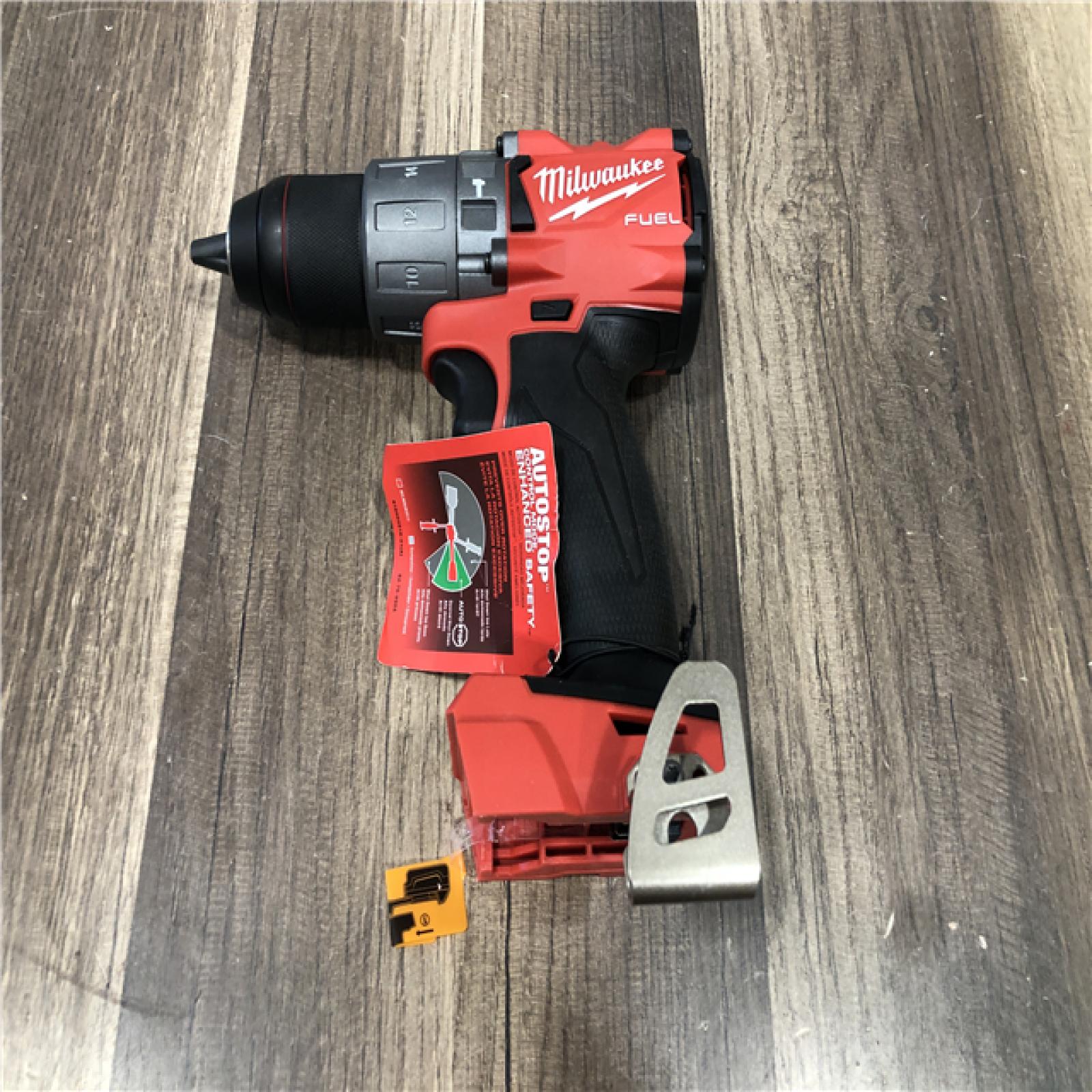 AS-IS Milwaukee FUEL 18V Lithium-Ion Brushless Cordless 1/2 in. Hammer Drill/Driver (Tool-Only)