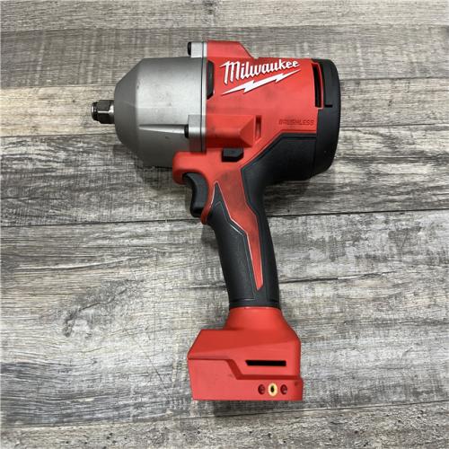 AS-IS Milwaukee 18-Volt Lithium-Ion Brushless 1/2 in. High Torque Impact Wrench with Friction Ring (Tool-Only)
