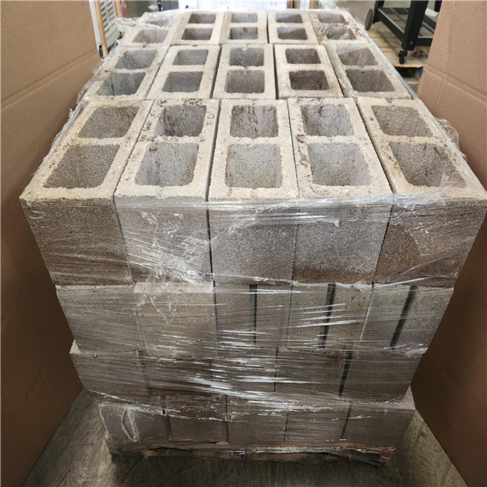 Phoenix AS-IS 8 in. x 8 in. x 16 in. Concrete Block Pallet (60-Blocks)
