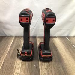 AS-IS Milwaukee M18 18V Lithium-Ion Cordless Drill Driver/Impact Driver Combo Kit