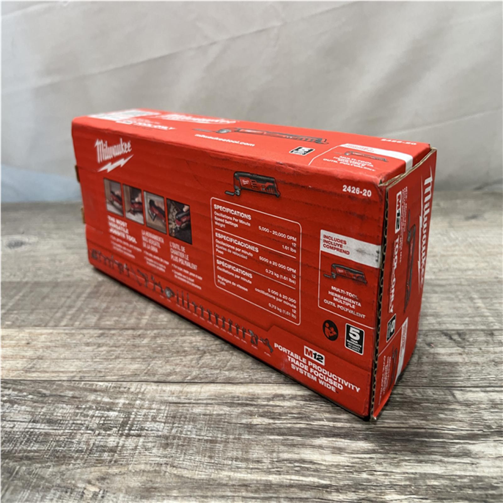 NEW - Milwaukee 12V Lithium-Ion Cordless Oscillating Multi-Tool (Tool-Only)