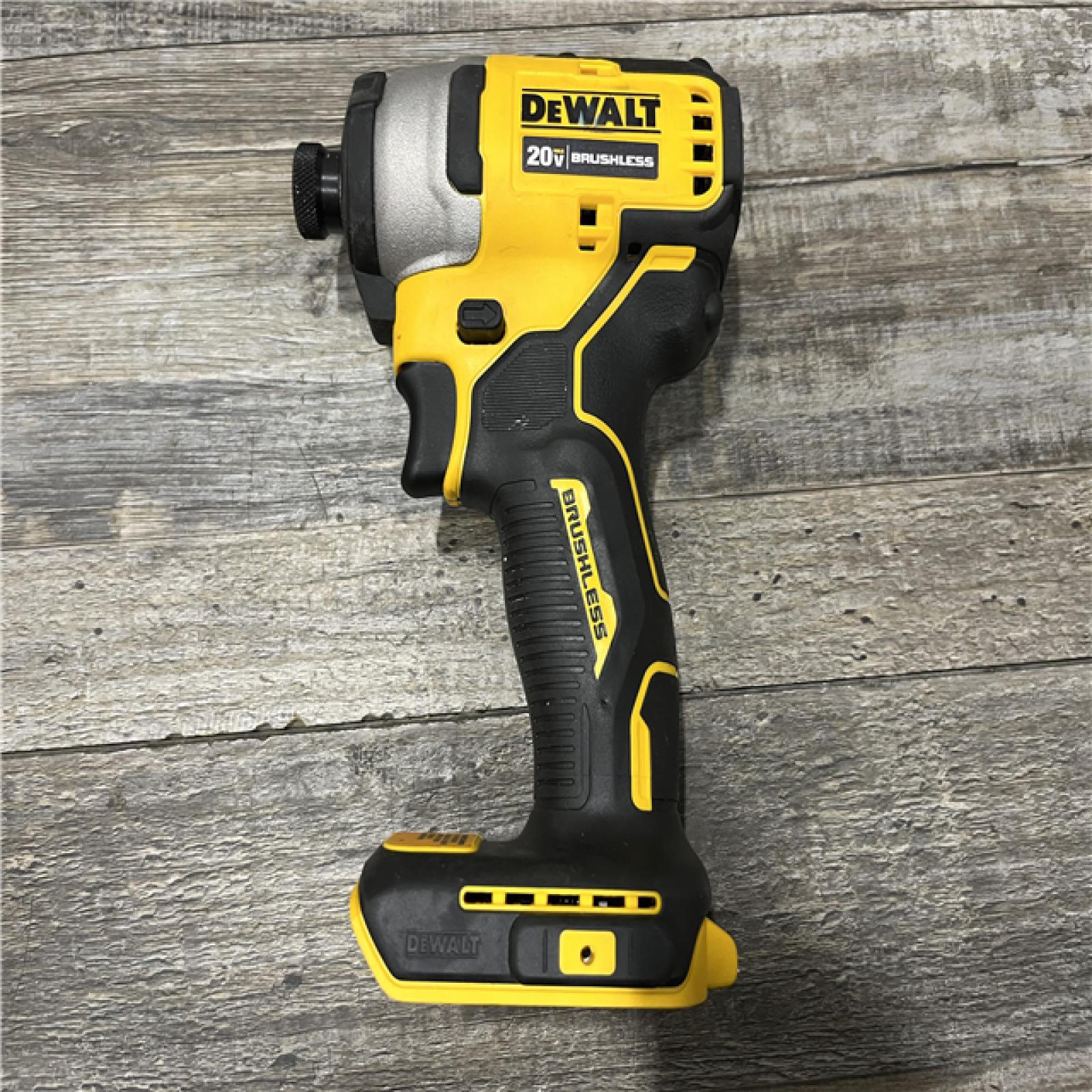 AS-IS DEWALT Atomic 20V Max Lithium-Ion Brushless Cordless Compact 1/4 in. Impact Driver Kit