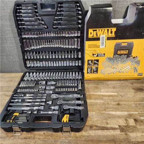 HOUSTON LOCATION - AS-IS DEWALT Mechanics Tools Kit and Socket Set (204-Piece)