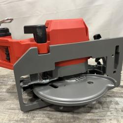 AS-IS Milwaukee FUEL 18V Lithium-Ion Brushless Cordless 6-1/2 in. Circular Saw (Tool-Only)