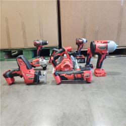 AS-IS- Milwaukee 18-Volt Lithium-Ion Cordless (9-Tool) Combo Kit