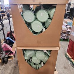 Phoenix Location Vigoro 2 Gal. Green Modern Multi-Grip High Density Plastic Watering Can Pallet (96 Total)