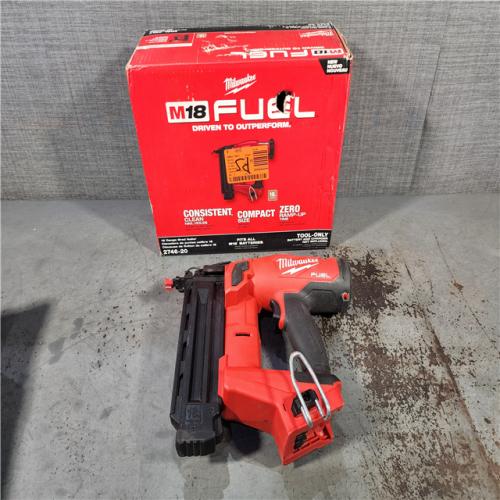 HOUSTON LOCATION - AS-IS Milwaukee M18 Fuel 18V Brushless 18-Gauge Brad Nailer 2746-20 (Bare Tool)