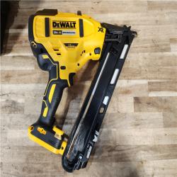 HOUSTON LOCATION - AS-IS DEWALT 20V MAX XR Lithium-Ion Cordless 2-1/2 in. 15-Gauge Finish Nailer Kit