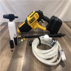 AS-IS DEWALT 20V MAX 550 PSI 1.0 GPM Cold Water Cordless Power Cleaner with 4-Nozzles (Tool Only)