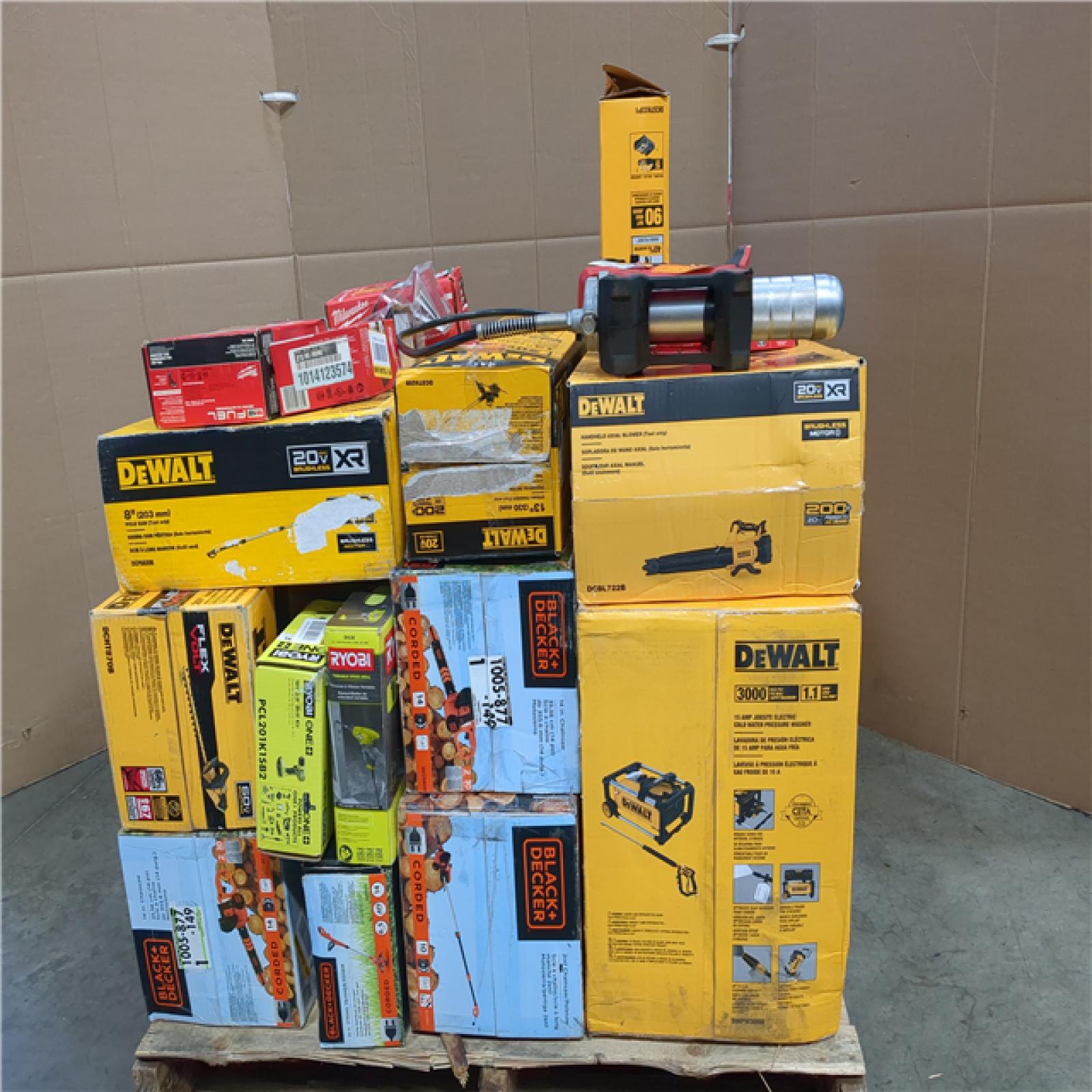 CALIFORNIA AS-IS TOOL PALLET