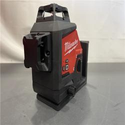AS-IS - Milwaukee M12 Green Beam Laser 360° 3-Plane Kit