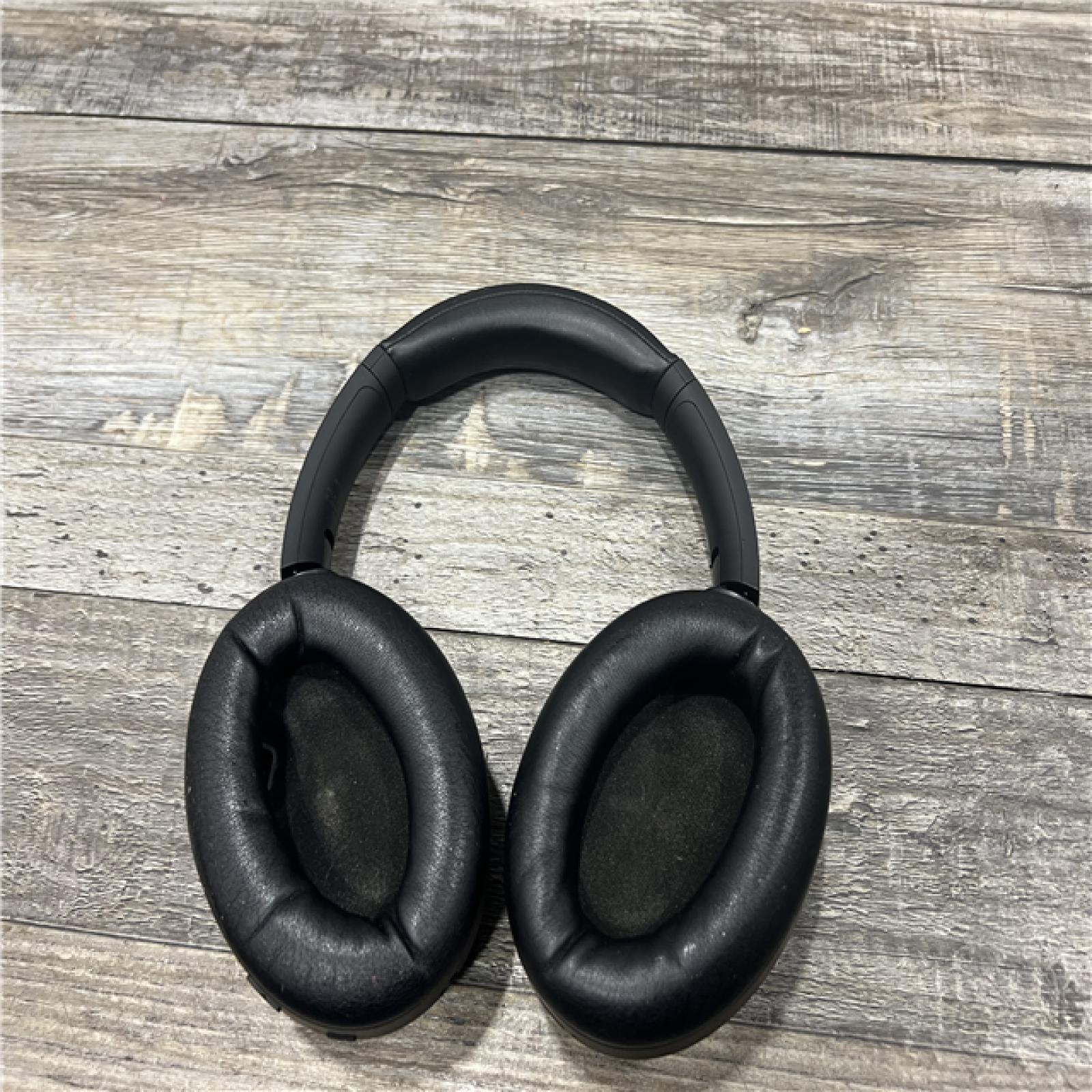 AS-IS Sony WH-1000XM4 Noise Canceling Overhead Bluetooth Wireless Headphones- BLACK