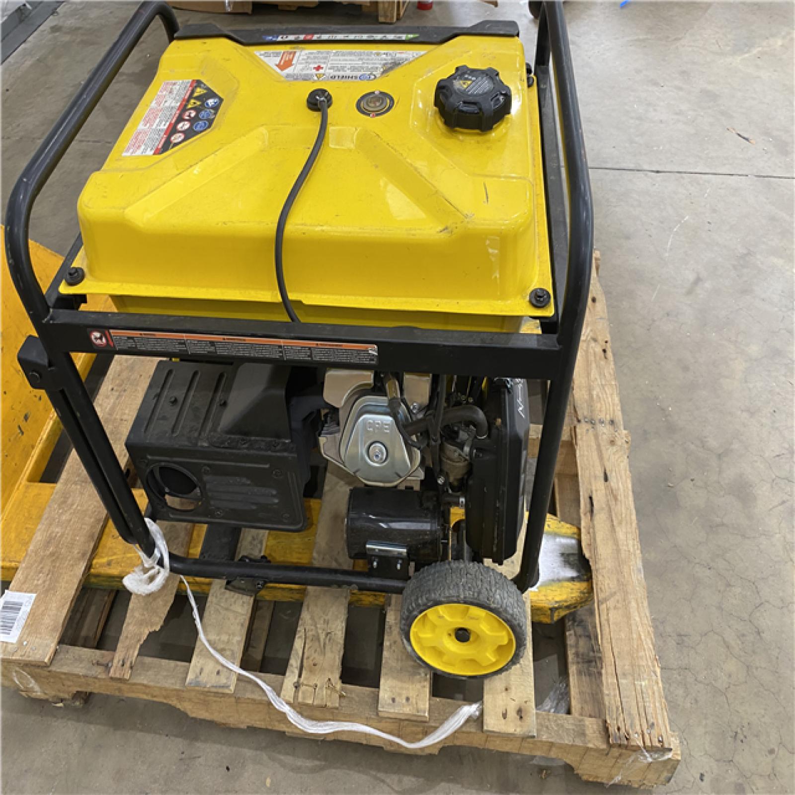 Houston Location - AS IS Champion 6250 Running Watts Generator
