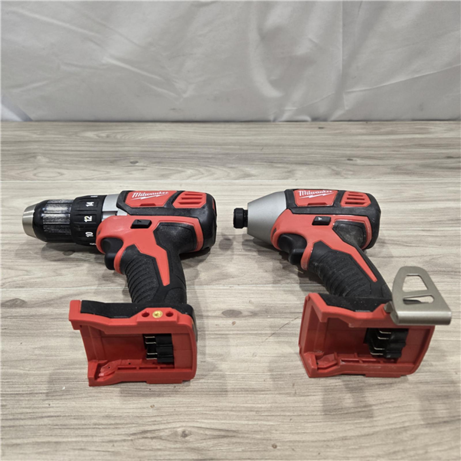 AS-IS Milwaukee 18V Cordless 2-Tool Drill/Driver and Impact Driver Kit