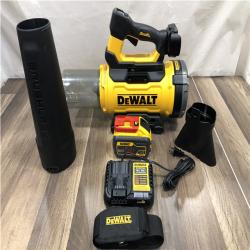 AS-IS DEWALT FLEXVOLT 60V MAX 160 MPH 760 CFM Brushless Cordless Axial Blower Kit
