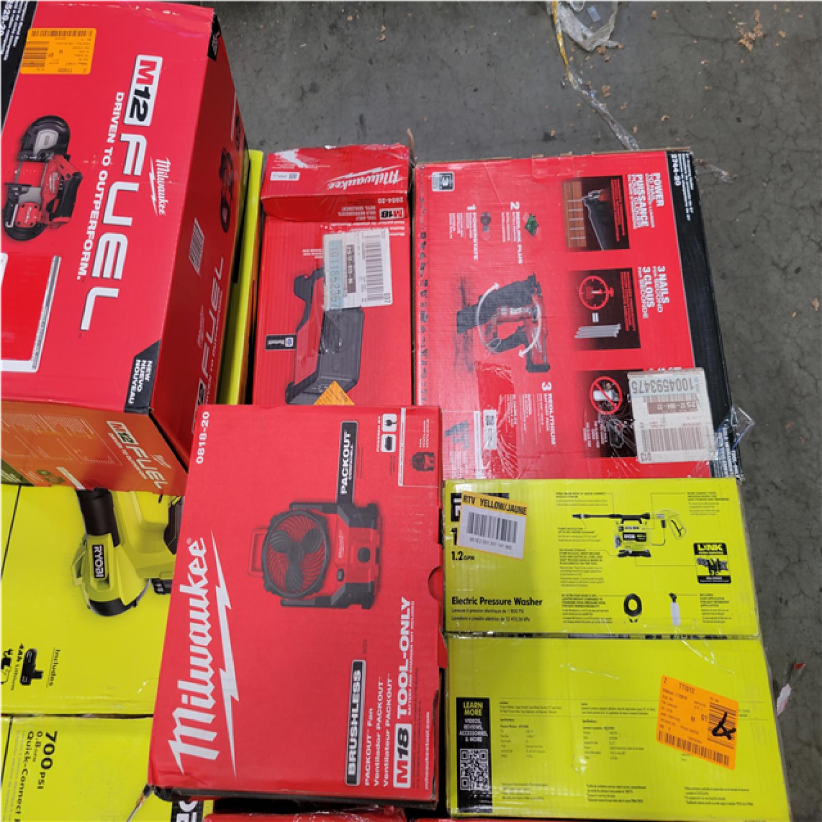 CALIFORNIA AS-IS TOOL PALLET