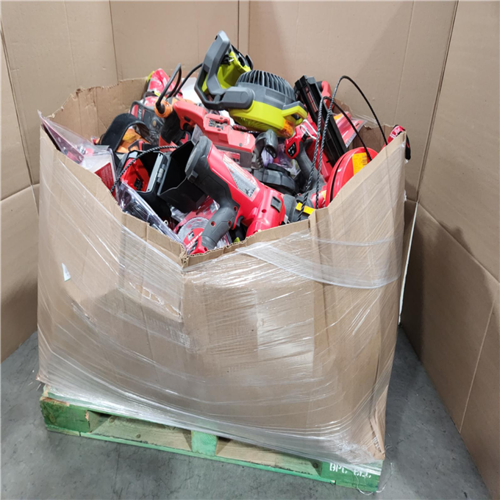 CALIFORNIA  AS-IS TOOL PALLET