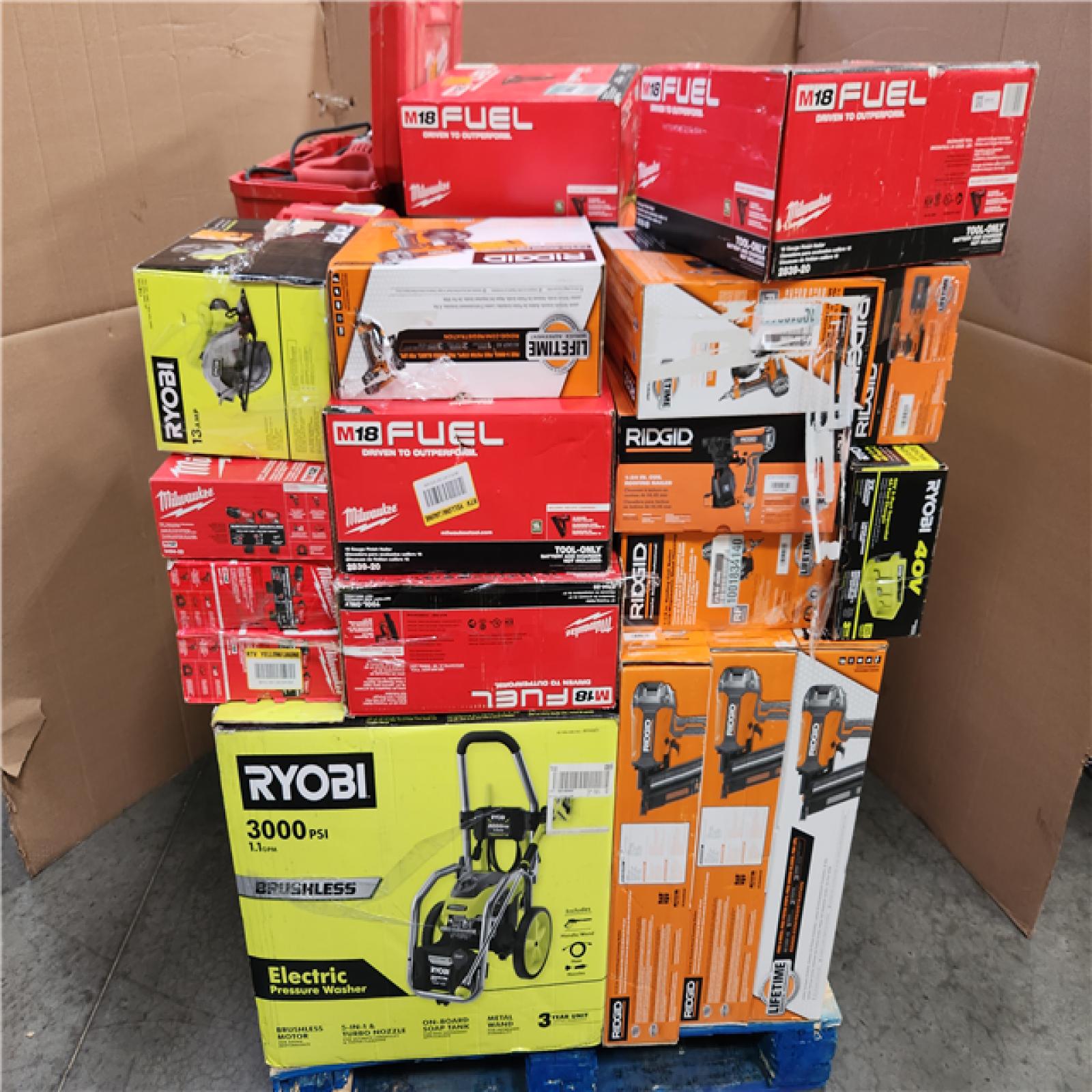 CALIFORNIA AS-IS TOOL PALLET