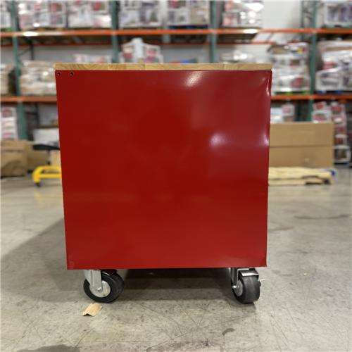 DALLAS LOCATION - Husky Tool Storage 72 in. W x 21 in. D Standard Duty Gloss Red Mobile Workbench Tool Chest