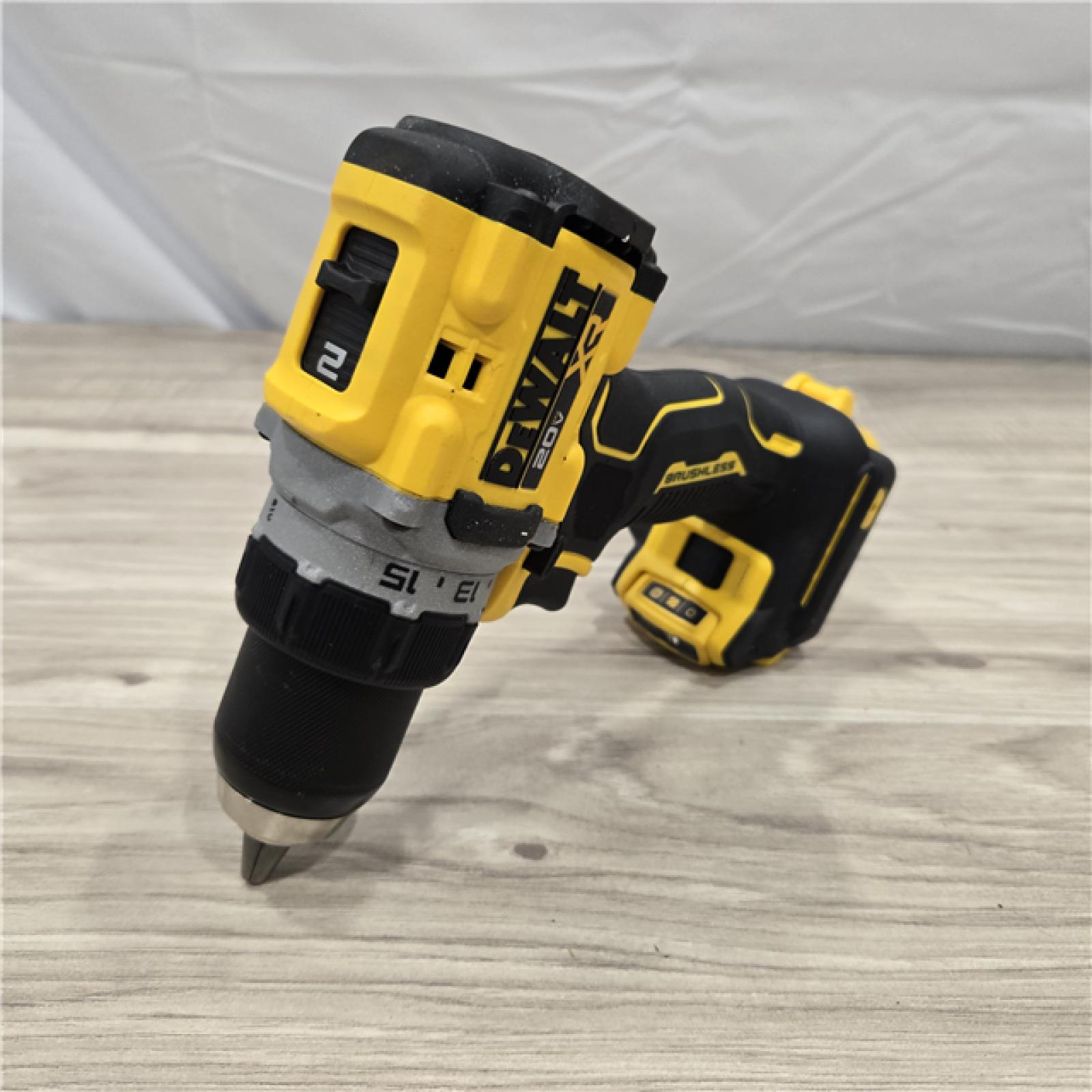 AS-IS DEWALT 20V MAX XR Cordless Drill/Driver, ATOMIC Impact Driver 2 Tool Combo Kit, (2) 2.0Ah Batteries, Charger, and Bag