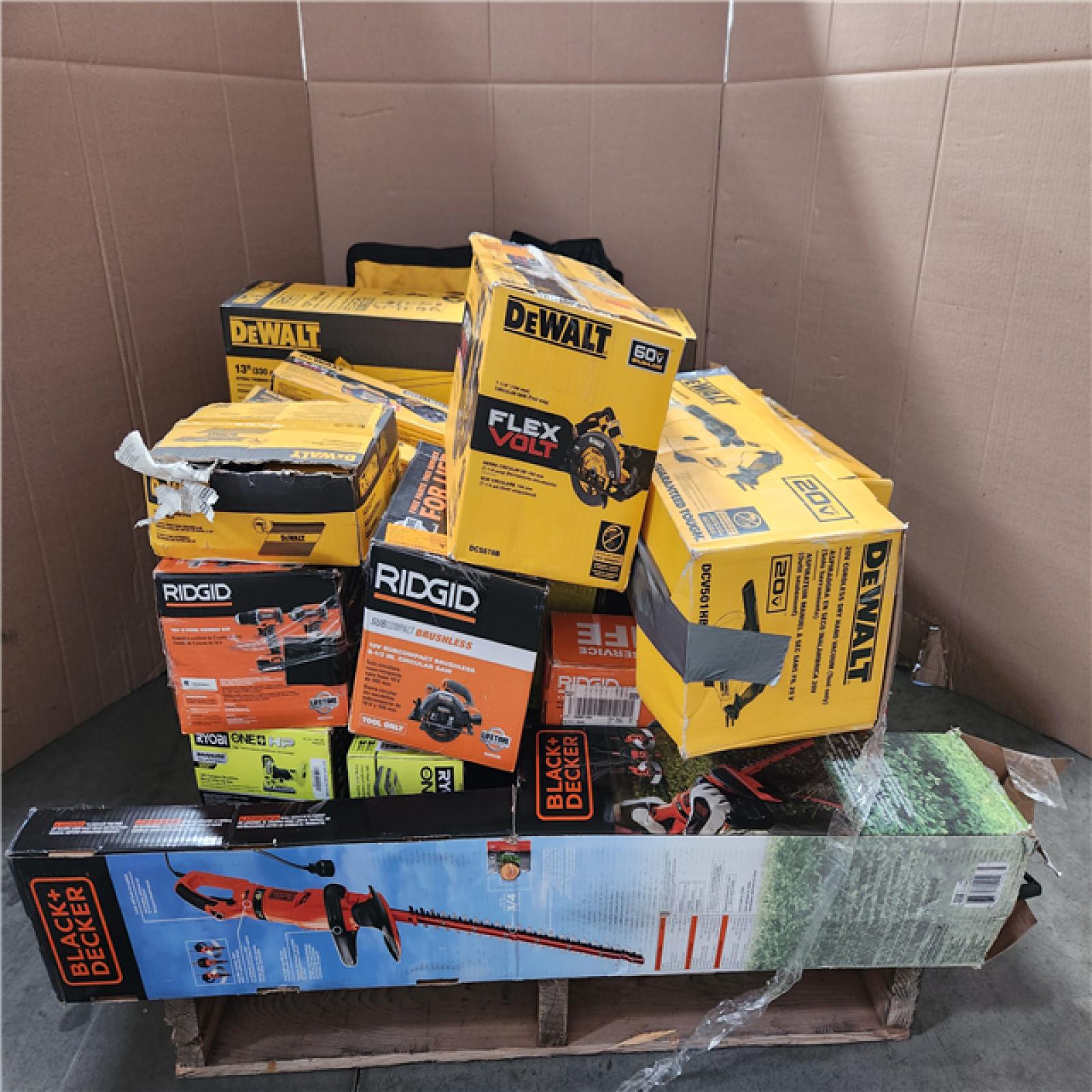 CALIFORNIA AS-IS TOOL PALLET