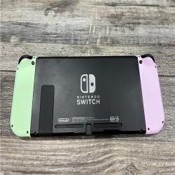 AS-IS Nintendo Switch With  Joy-Con L/R - Pastel Purple/Pastel Green