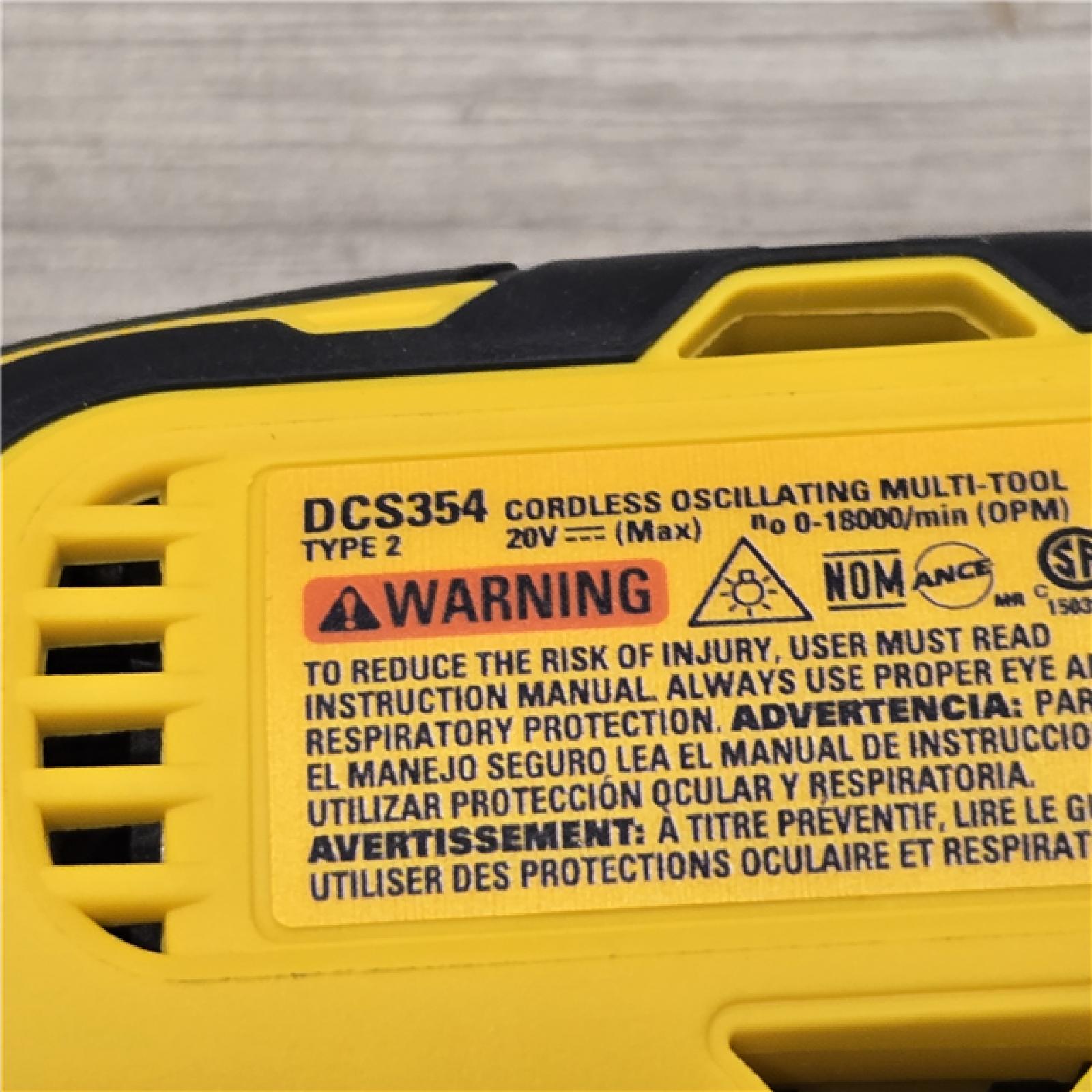 AS-IS DEWALT ATOMIC 20V MAX Cordless Oscillating Multi Tool (Tool Only)