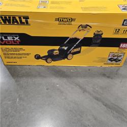 LIKE NEW- FLEXVOLT 2x60V MAX 21 in. Cordless Battery Powered Self Propelled Lawn Mower Kit with  12.0 Ah Batteries and Chargers