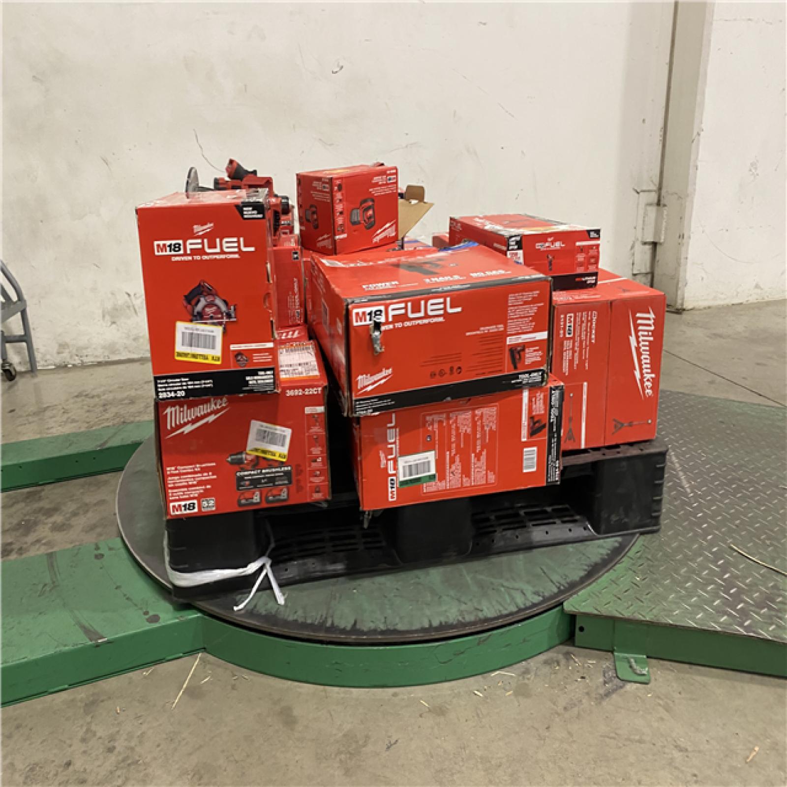 Dallas Location - As-Is MILWAUKEE Tool Pallet