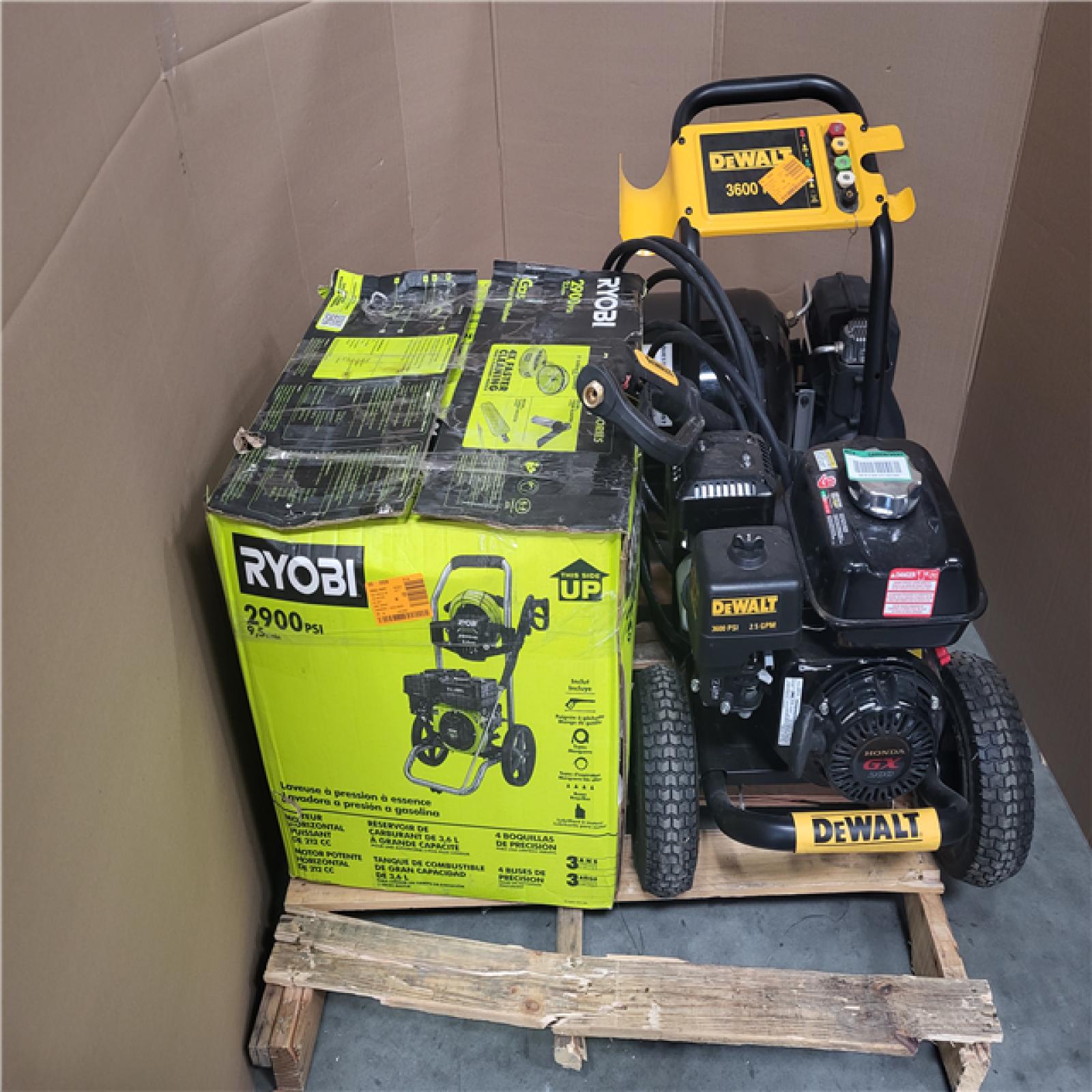 CALIFORNIA AS-IS OUTDOOR POWER EQUIPMENT