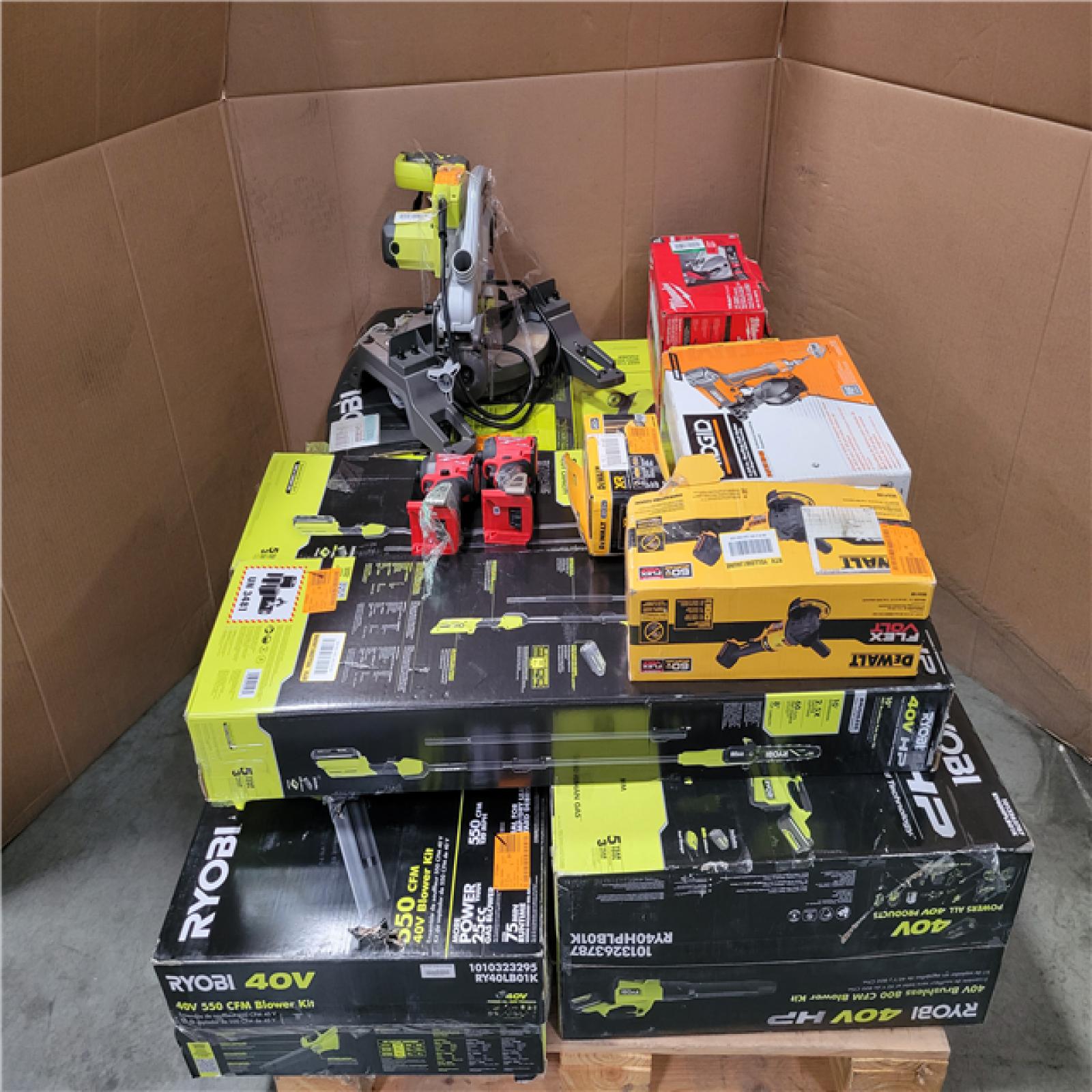 CALIFORNIA AS-IS TOOL PALLET