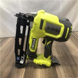 AS-IS RYOBI ONE+ 18V AirStrike 16-Gauge Cordless Finish Nailer (Tool Only)