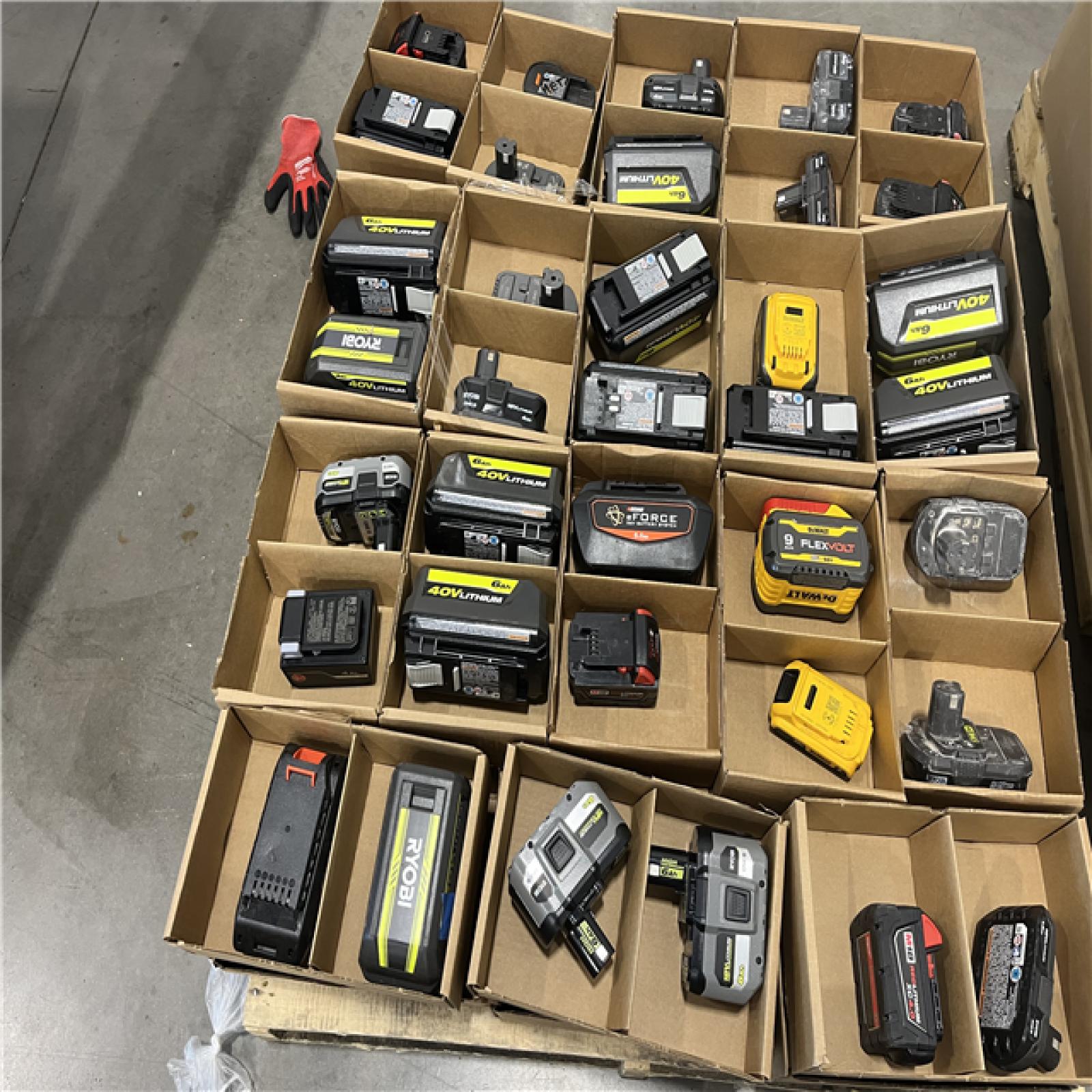 DALLAS LOCATION - AS-IS BATTERY PALLET