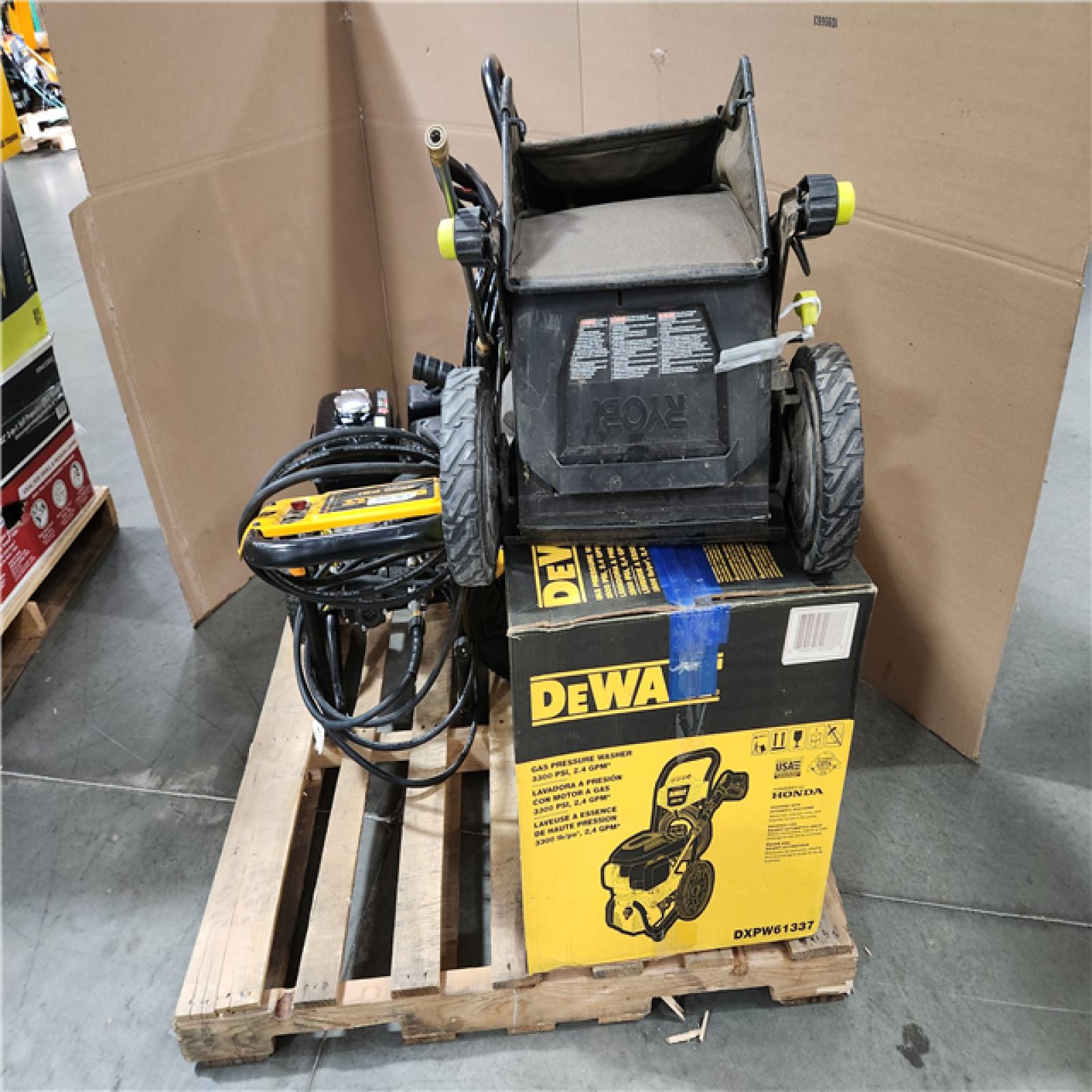 CALIFORNIA AS-IS OUTDOOR POWER EQUIPMENT