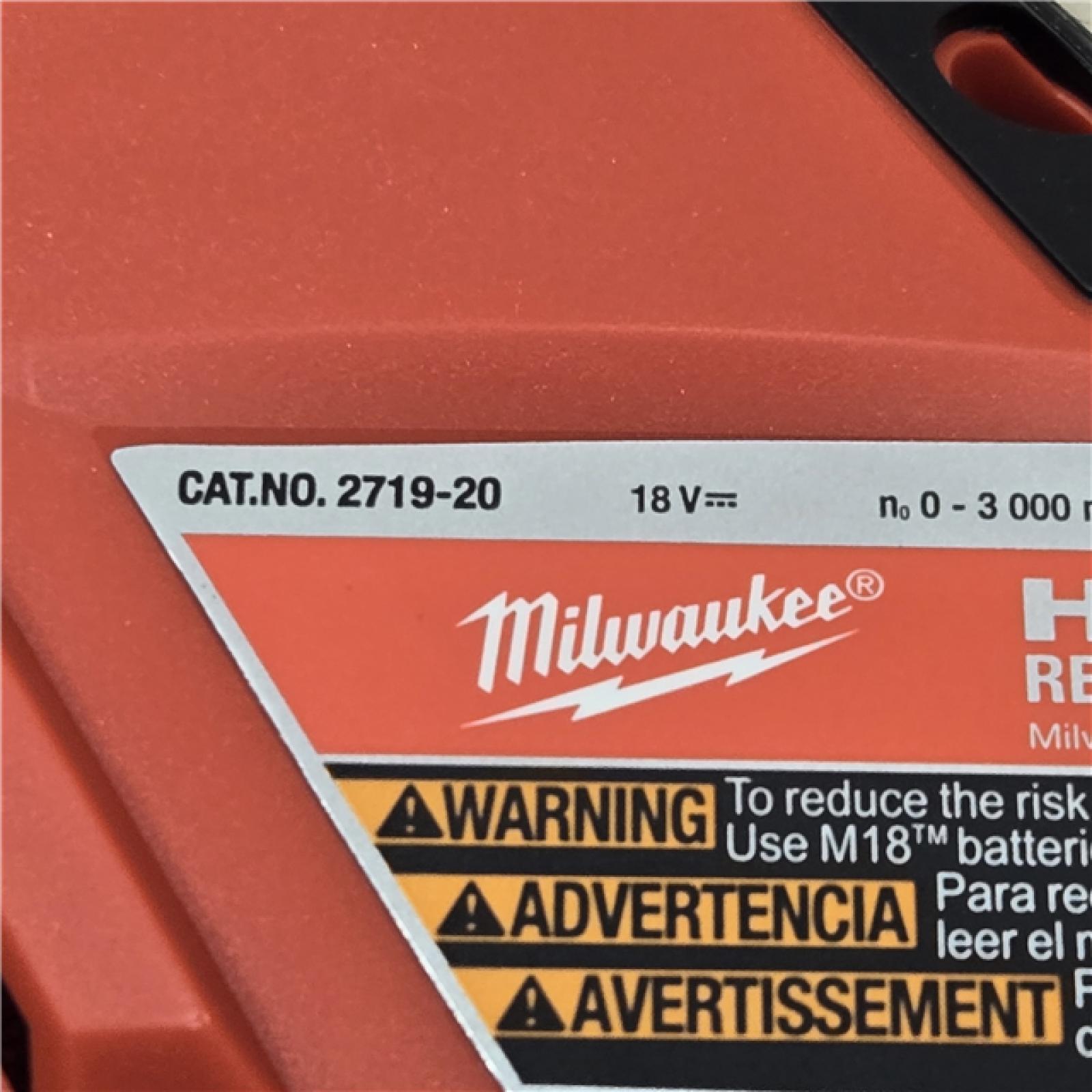 AS-IS Milwaukee 2719-20 Hackzall Reciprocating Saw (Tool-Only)