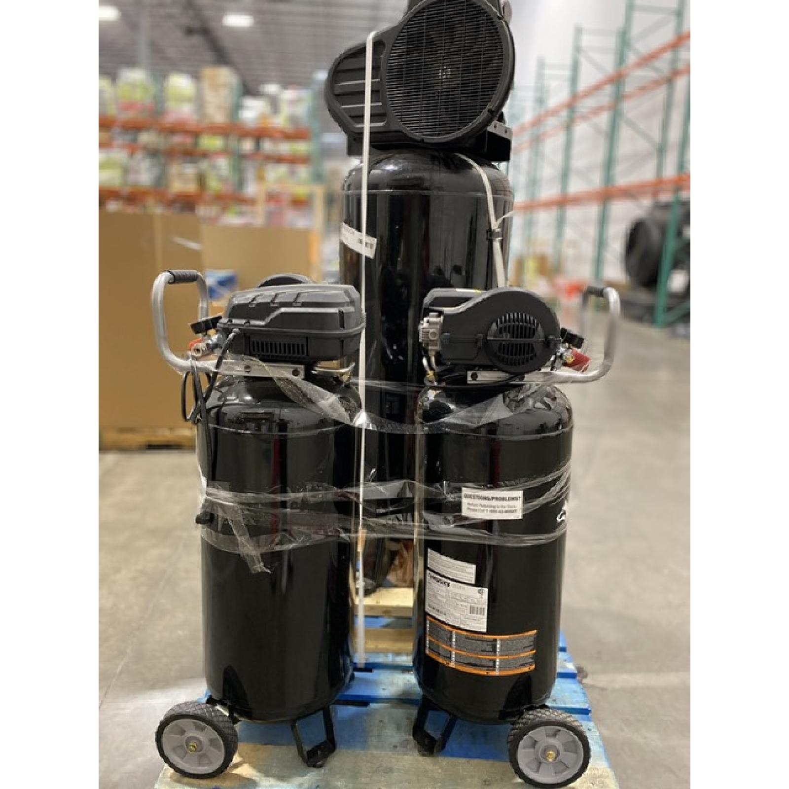 Dallas Location - As-Is Dallas Location - As-Is Husky Electric Air Compressor(Lot Of 3)