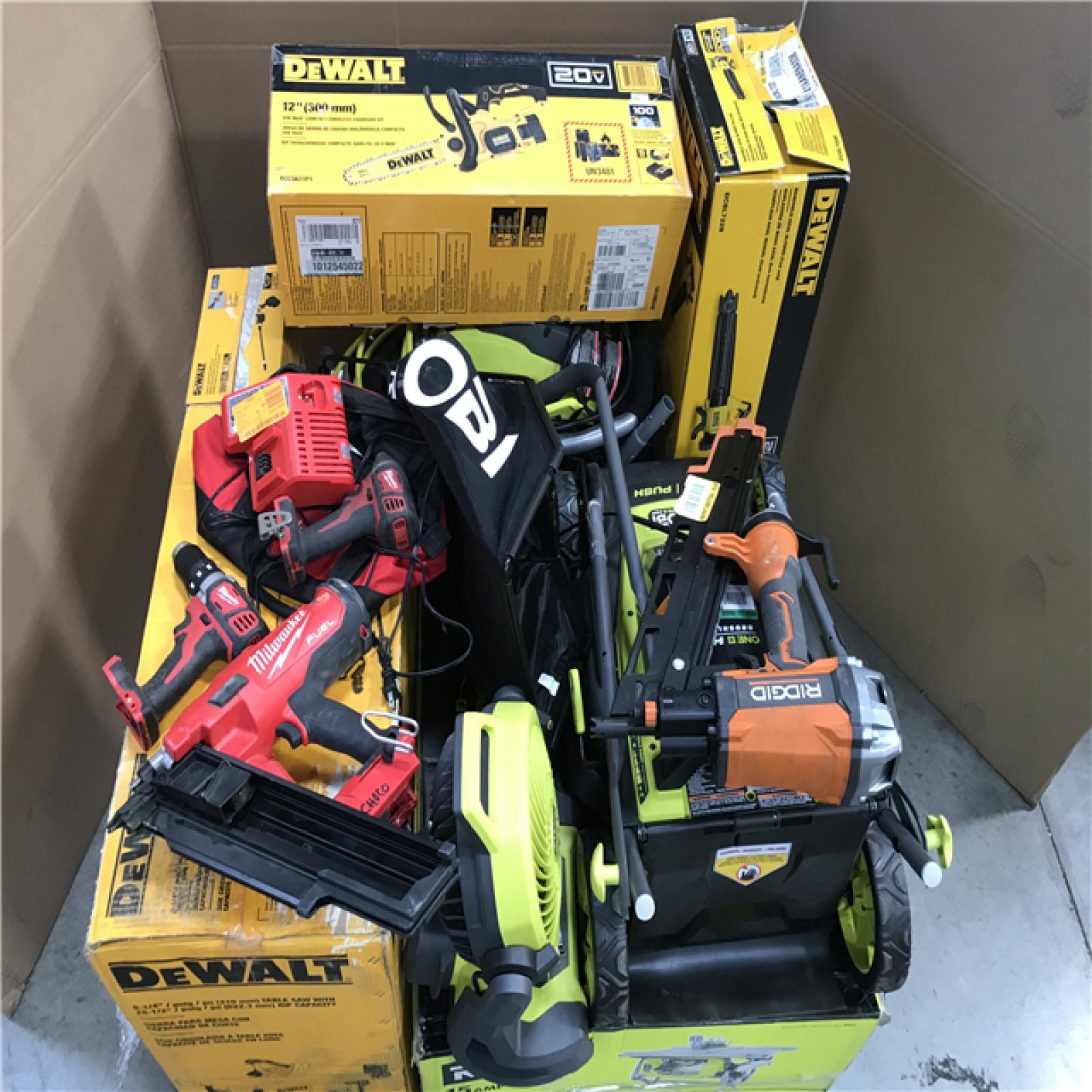 CALIFORNIA AS-IS TOOL PALLET