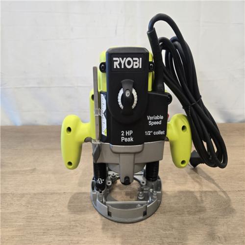 AS-IS RYOBI 10 Amp 2 HP Plunge Base Corded Router