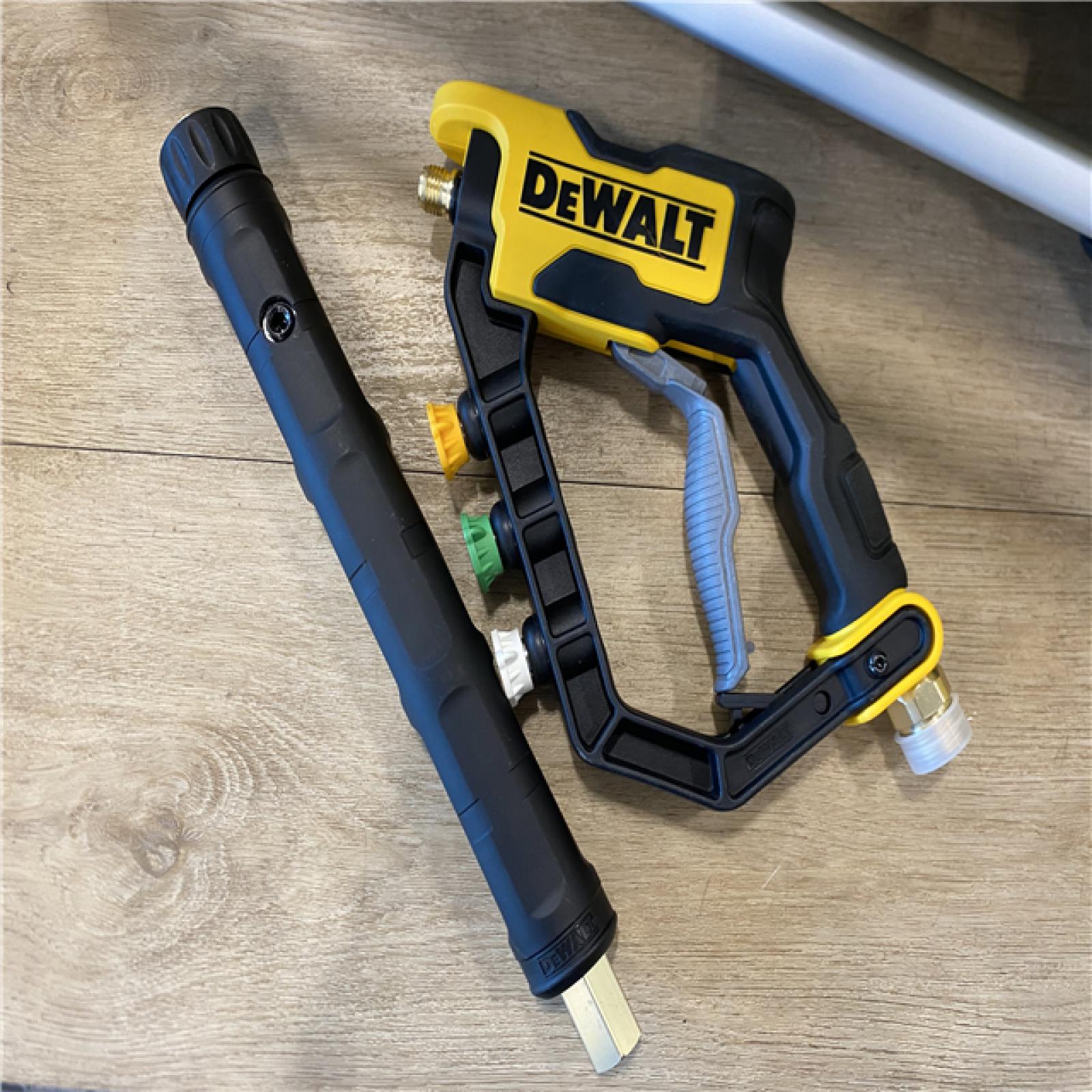AS-IS DEWALT 3000 PSI 1.1 GPM 15 Amp Cold Water Electric Pressure Washer with Internal Equipment Storage